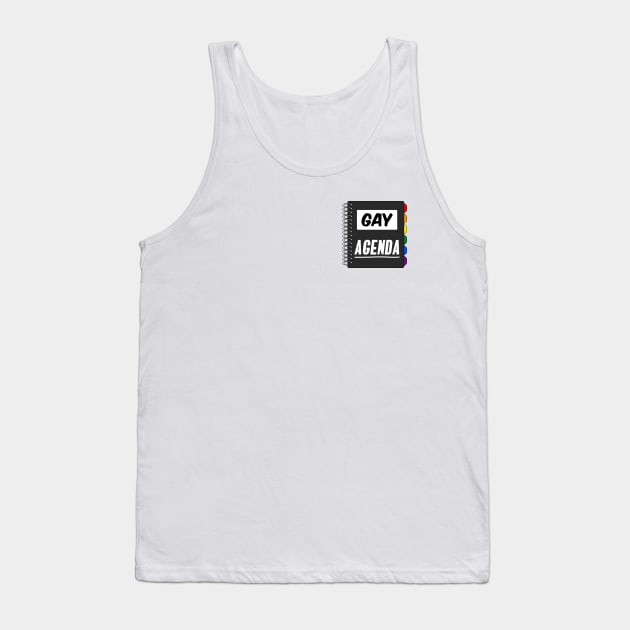 Gay Agenda - Gay Pride Tank Top by Football from the Left